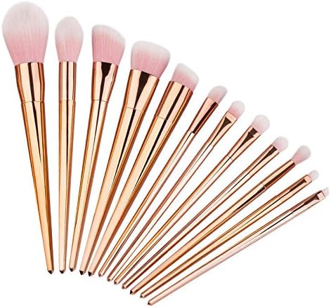 AZU Pro 12pcs Makeup Brushes Set Powder Foundation Eyeshadow Eyeliner Lip Brush Tool