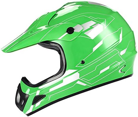dirt bike helmets green