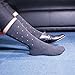 DURARUN 6-Pack Men's Crew Socks, Cotton Wear-resistant Socks, Classic Dress Socks