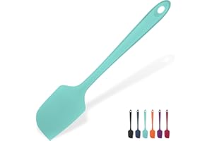 Heat Resistant Silicone Large Spatula: U-Taste 600ºF High Heat Flexible 11.38in Silicon Mixing Stirring Cooking Scraping Baki