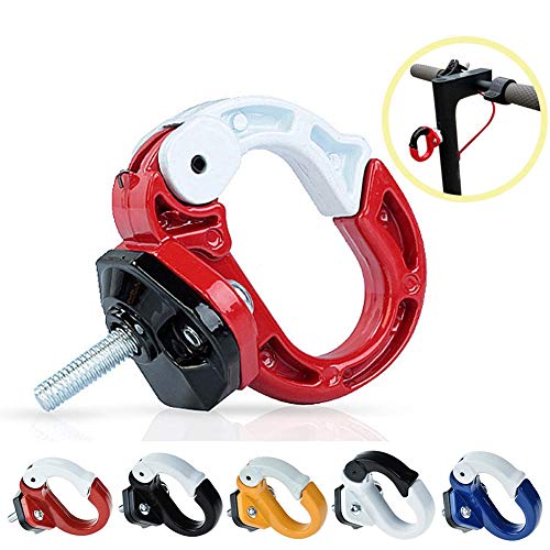 Electric Scooter Hook, Maserfaliw, Classic, Hot Sale Electric Scooter Hanging Bag Claw Hanger Gadget Metal Hook for Xiaomi Mijia M365 - White, Hotel, Home, Office, Dormitory. - Thumbnail 3