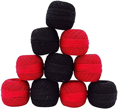 Anchor Cotton Crochet 10 Pieces Fabric Embroidery Thread Tatting Skein Yarn Colour – 2