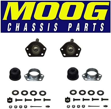 Pontiac Oldsmobile Pair Set of 2 Front Upper Bolt-in Type Ball Joints Moog K5208