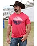 Cinch Men's Logo Screen Print T-Shirt - Mtt1690217 Red