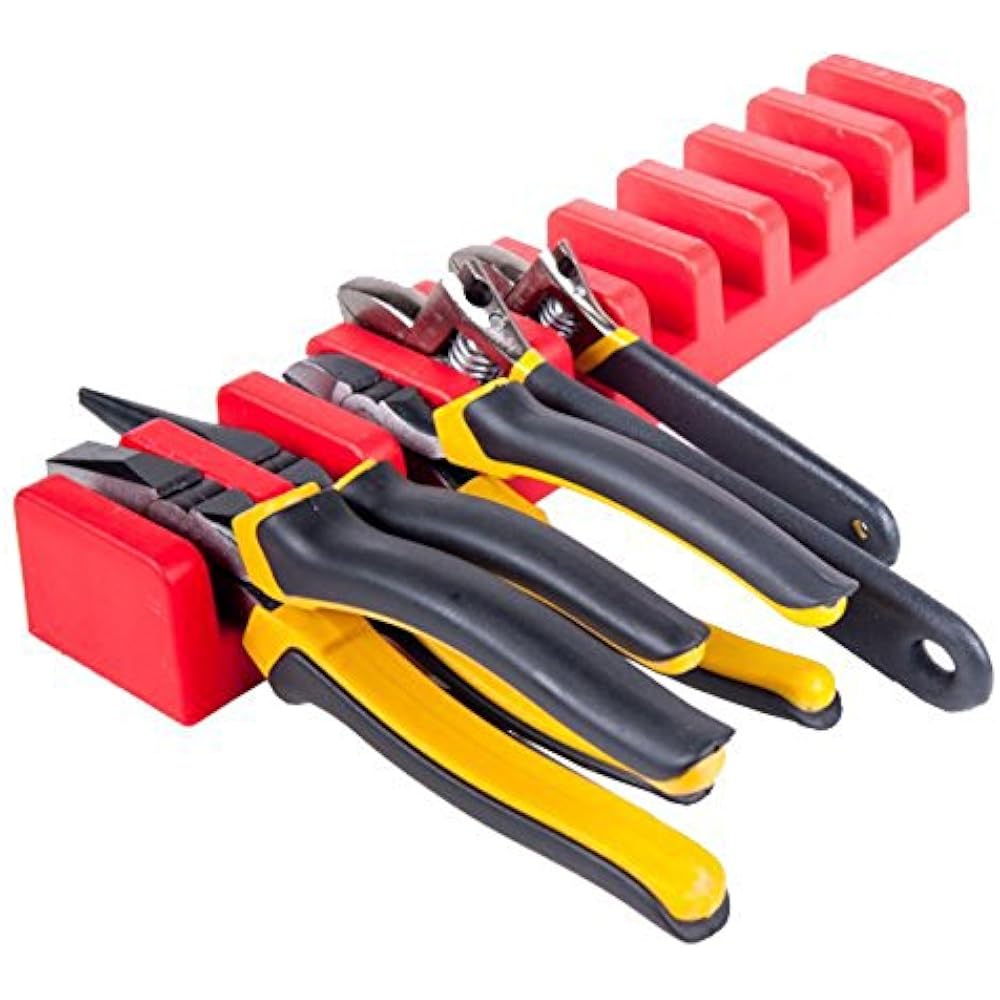 Big Red Tool Organizer Pliers Rack Automotive eBay