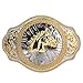 HUABOLA CALYN Western Rodeo Horse Belt Buckle Engraved Celt Pattern cowboy buckles for men and women