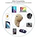 Bluetooth Earbud, Yikeshu Mini S530+ Wireless Bluetooth Stereo Earbud Headset Earphones Support Hands-Free Calling Especially (Single Beige Earbud)