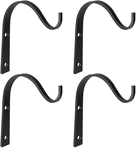 Ganchos resistentes para colgar plantas, gancho de pared de metal