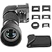 Neewer® 1X/3.2X Magnification Right Angle Viewfinder with 5 Mounting Adapters for DSLR Camera Such as Canon,Nikon,Pentax,Minolta,Dynax,Samsung,Olympus