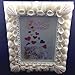 Yakri 5x7 Beach Decor Seashell Picture Frame,Complete Handmade Conch Photo Frames with Sea Shells for Wedding