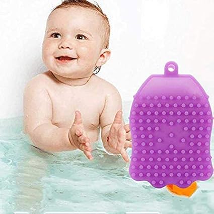 Wolblix Silicone Bath Brush Body Scrubber Bath Glove Anti Cellulite Shower Brush Scrub