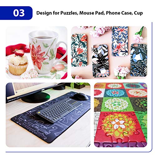 image for KOALA PAPER Koala Sublimation Paper 8.5x11 for Heat Transfer DIY gift 