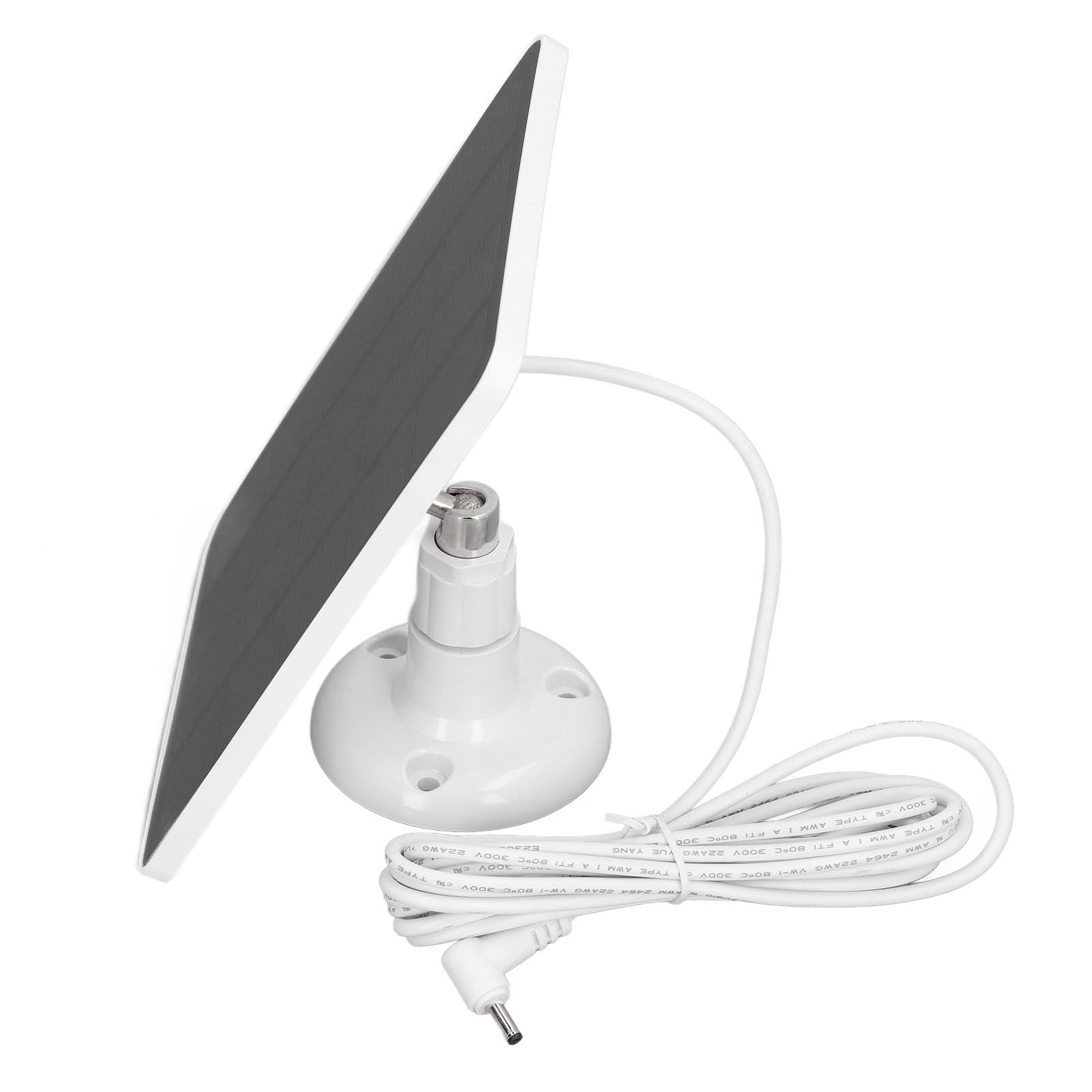 Yosoo Health Gear Solar Panel Charger, 10W IP65 Water Resistant Solar Powered Charger Ring Stick up Camera Solar Panel, Ring Spotlight Cam Solar Panel Charger (CSP4W-DC-W)