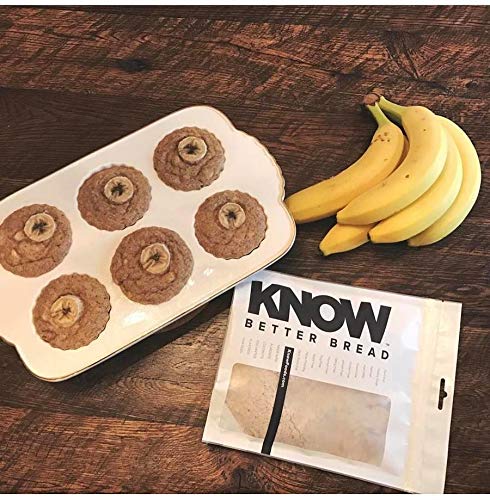 KNOW Foods - KNOW Better Muffin & Cake Mix, Original All Purpose Baking Mix, Keto, Paleo, Grain Free, Gluten Free, 16oz Bag