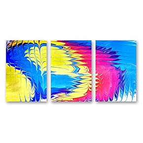 Ink Water Spreading Painting Artwork for Home Framed...
