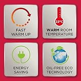 Dimplex OFRB7N Eco Chico Mini Radiator 700w Oil Free Heater Portable Compact view 3