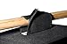 Hanging Sweater Organizer, 6 Shelves - Easily Organize and Maintain Your Sweaters Shape. Additional Six Side Pockets for Clothing Accessories. Attaches to Closet Rod with Heavy Duty Fastener. (Black)