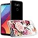 LG G6 Case,Topnow Shockproof Ultrathin Soft TPU Advanced Printing Pattern Cover Phone Case for LG G6 - Rose Cluster