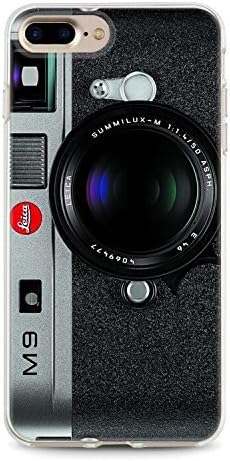 iPhone 7 Plus Slim Protective Soft Flexi Crystal Clear Case (Leica Camera)