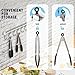 kitchen Tongs with Silicone Tips Set of 3-7, 9, 12 Inch Stainless Steel Kitchen Cooking Tongs Non-Stick Heavy Duty Locking Food Tongs for Cooking, Grilling, Serving, Fish and Salads (Black)