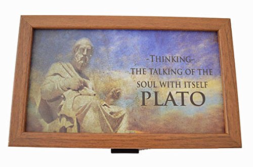Plato Traveler Backgammon Mini Set - Handmade in Greece