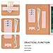 iPad Pro 12.9 (Compatible with 2017 and 2015 Model) Case, WWW [Luxury Laser Flower] Premium PU Leather Case Protective Cover with Auto Wake/Sleep Feature for iPad Pro 12.9 (Both 2017 and 2015) Pink
