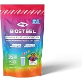 BIOSTEEL Electrolyte Hydration Mix, Rainbow Twist, 16 Sticks, Zero Sugar | 5 electrolytes, BCAAs &amp; B vitamins. NSF Certified for Sport. No artificial flavours or preservatives. Proudly Canadian.