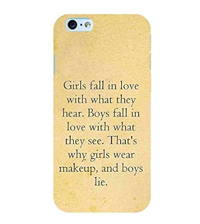 For Apple Iphone 6s Girls Fall In Love Printed Amazon In Electronics