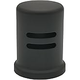 Dishwasher Air Gap Cover Black only, Skirted, Replacement Black air gap dishwasher,Solid Brass,Matte Black Finish
