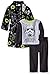 STAR WARS Toddler Boys 2-Piece Pajama Set with Robe, Black, 2T