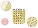 Rhinestone Napkin Rings 100PCS - Gold for Wedding Decorations Birthday Bachelorette Party Banquet Supply Baby Bridal Shower Kitchen Table Dinner- DIY Chairs Sash Bows Tablecloth Cloth Paper Napkins