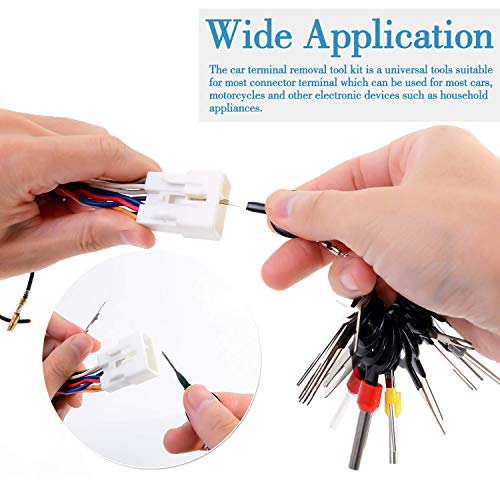 Vignee 60pcs Terminal Removal Tool kit,Pins Terminals Puller Repair