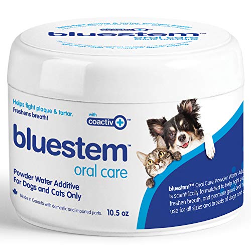 Pet Water Additive Powder: For Dogs & Cats Oral Dental Care. Helps Prevent Teeth Tartar, Plaque and Treats Bad Breath. Mouthwash Rinse for Dog & Cat Mouth Clean Health Treatment for Pets Drinking Bowl