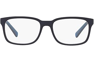 Armani Exchange mens Ax3029 Square Prescription Eyewear Frames