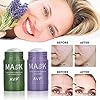 Green Tea & Eggplant Cleansing Mask Purifying Face Mask Deep Cleaning Oil Control Blackhead Removing for All Skin Types…