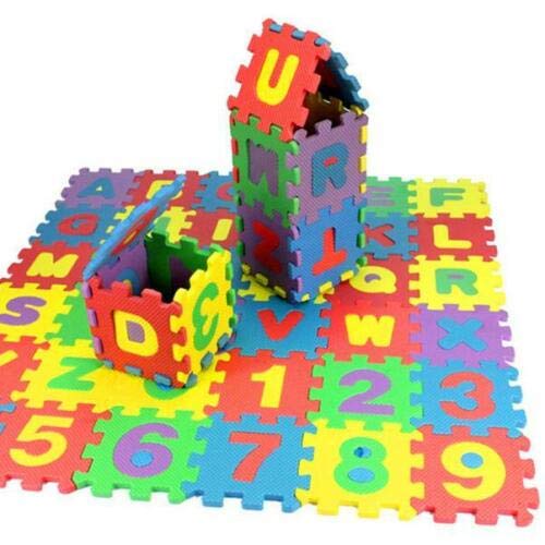 Playing Crawl Foam Number Alphabet Room Kids Mat Baby 36Pcs Floor Playing Crawl Foam Number Alphabet Room Kids Mat Baby 36Pcs Floor