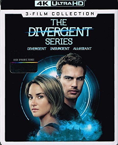 Divergent 3-movie collection (divergent / insurgent / allegiant) …