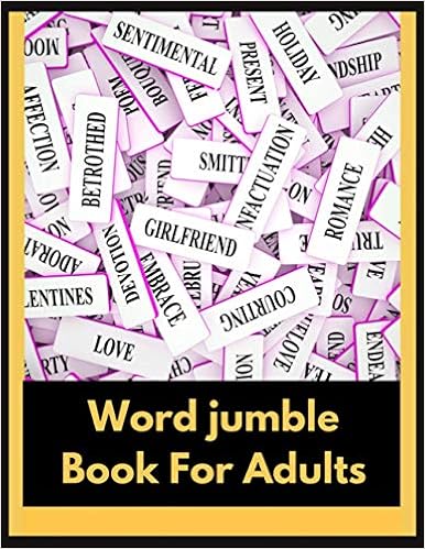 word jumble book for adults word scramble puzzle book for adults activity books for adults jumble word puzzles green marium 9798579043214 amazon com books