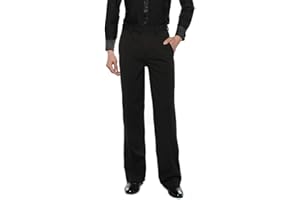HAORUN Men Ballroom Latin Modern Dance Pants Trousers Competition Practice