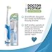 Doctor Plotka's Mouthwatchers Antimicrobial Floss Bristle Silver Electric Power Toothbrush, Blue