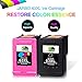 JARBO Remanufactured Ink Cartridge Replacement for HP 63 63XL Ink Cartridges Combo Pack, 1 Black+1 Tri-Color, for HP Envy 4520 4516 Officejet 4650 3830 3831 4655 Deskjet 2130 2132 1112 3630 3633 3634