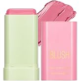FYEBOO Multi-Use Makeup Blush Stick, Cream Blush Stick (1#Shy Pink) | Tinted Solid Moisturizer Stick Waterproof Natural Nude Makeup Suitable for All Skin