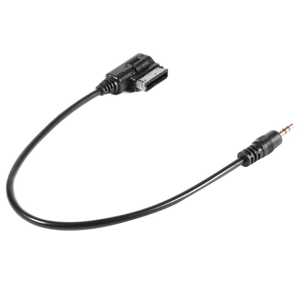 Keple AMI MDI MMI 3.5mm AUX Audio Cable Music Compatible with Audi A3 A4 S4 A5 S5 A6 A8 Q5 Q7 R8 TT | VW Volkswagen Jetta Golf Mk5 MK6 GTI