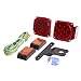 CZC AUTO 12V LED Submersible Trailer Tail Light Kit for Under 80 Inch Boat Trailer RV Marine (Trailer Light kit) primary