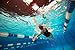 ARENA Swim Snorkel for Swimming Training, Black, Swim Snorkel, Regular