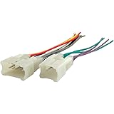 Scosche TA02B Wire Harness to Connect An Aftermarket Stereo Receiver for Select 1984-Up Toyota Vehicles