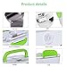 Vmotor Electric Lunch Box Food Heater 12V 40W Car-use Charging Adapter Portable Lunch Heater with Removable 304 Stainless Steel Container Food Grade Material(Green)