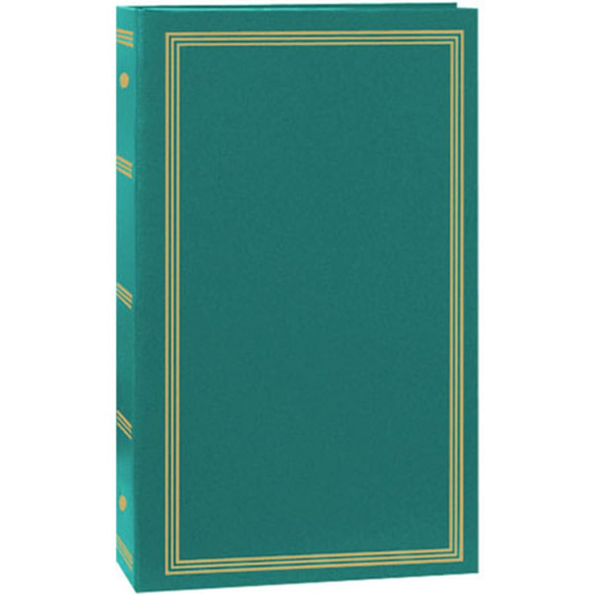 3-Ring Photo Album 300 Pockets Hold 4x6 Photos, Teal — image 1