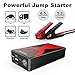 DBPOWER 1200A 12000mAh Portable Car Jump Starter (up to 6.5L Gas/5.2L Diesel Engines), Auto Battery Booster Pack with Dual USB Outputs, Type-C Port and LED Flashlight