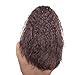 Namecute Kinky Curly Wig Ombre Wine Red Synthetic Hair Wig + Free Wig Cap